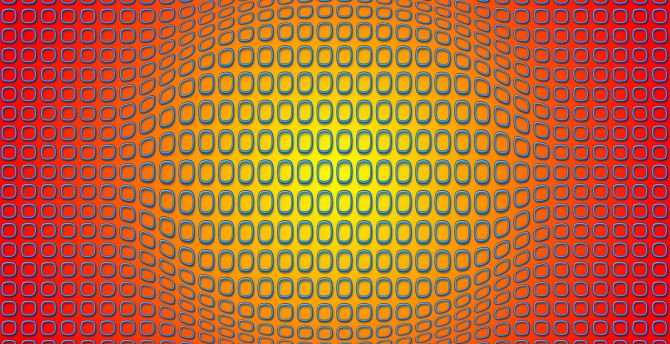 Grid, squares, texture, illusion wallpaper