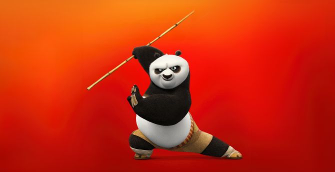 Kung Fu Panda 4 Po HD Wallpaper