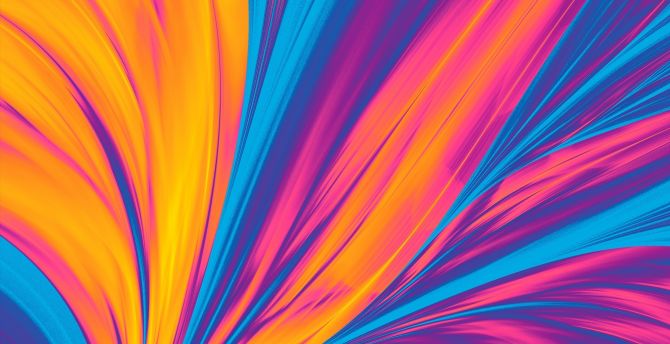 Colorful, Huawei Matebook, digital art wallpaper