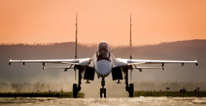 Sukhoi Su-30, fighter aircraft, military, plane wallpaper