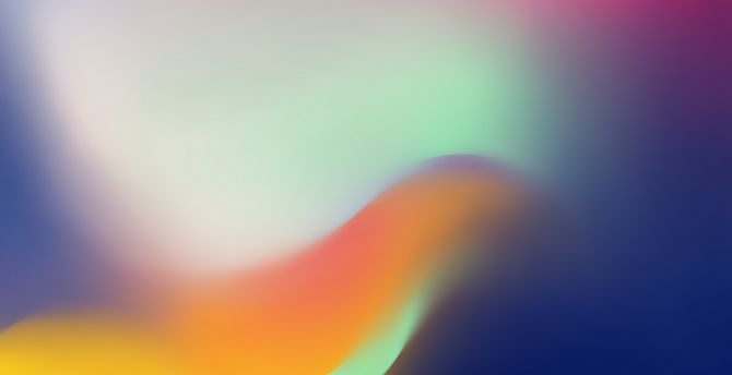Smooth, creamy, gradient, colorful, abstraction wallpaper