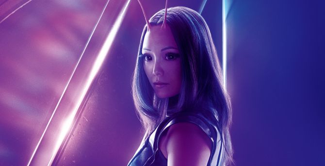 Avengers: infinity war, Pom Klementieff, mantis, 2018 movie wallpaper