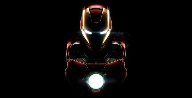 Iron man, dark, armor, mark vii wallpaper