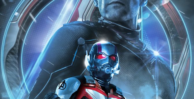 Avengers: Endgame, Ant-man, movie poster, art wallpaper