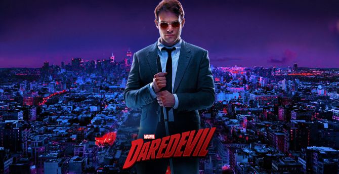 Charlie Cox, Daredevil, tv series wallpaper