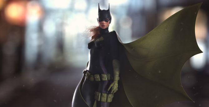 Batgirl, batwoman, superhero, artwork, 2019 wallpaper
