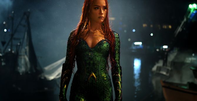 Movie, Aquaman, Amber Heard, Mera wallpaper