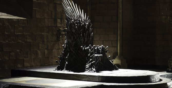 Desktop Wallpaper Iron Throne Game Of Thrones Hd Image Picture