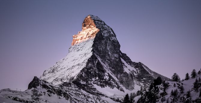 Matterhorn, mountain, peak wallpaper
