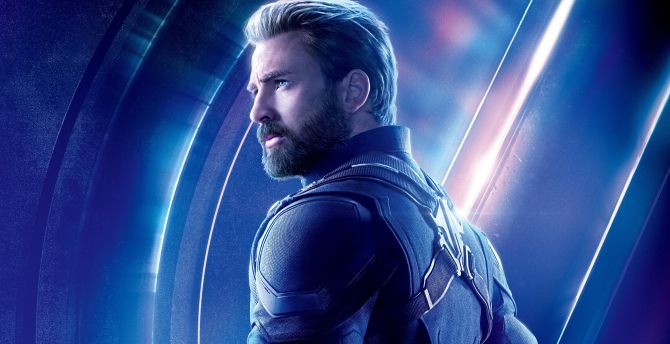 Avengers: infinity war, Chris Evans, steve rogers, Captain America, movie wallpaper