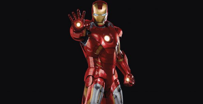 Iron man, marvel comics, superhero wallpaper
