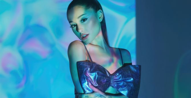 Ariana Grande, Rem beauty chapter, 2023 wallpaper