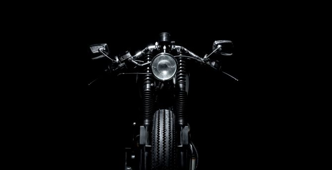 Motorcycle, portrait wallpaper