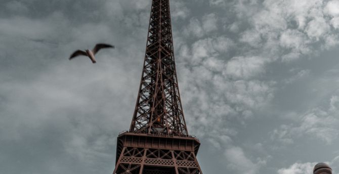 Eiffel tower, Paris, sky, architecture wallpaper