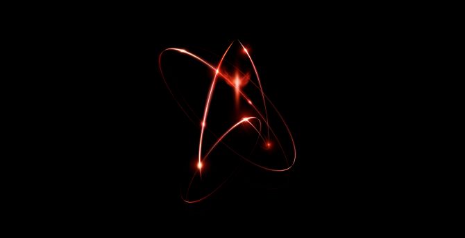 Star Trek: Discovery, Season 2, 2022, minimalist & dark wallpaper