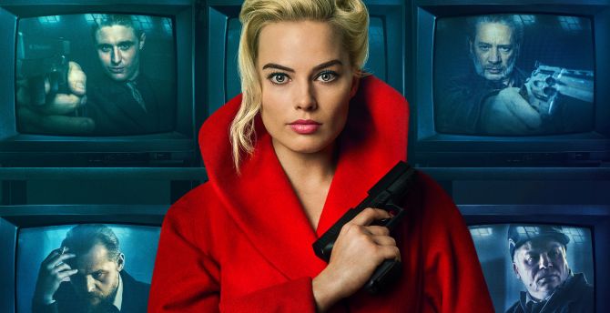 Margot Robbie, Terminal, 2018 movie, poster wallpaper