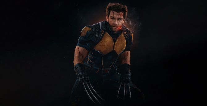 Wolverine, x-men, fan art wallpaper