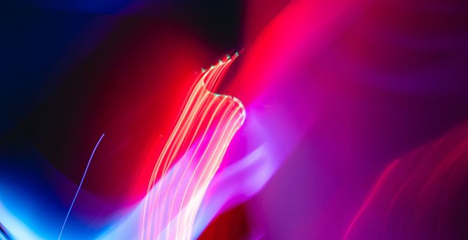 Light, threads, neon, colorful, close up wallpaper