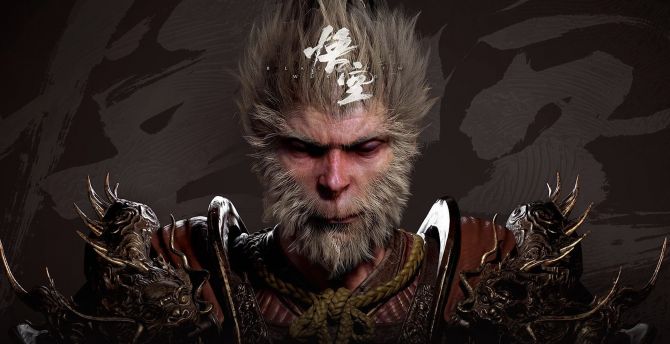 Mythical character, monkey king, game art wallpaper