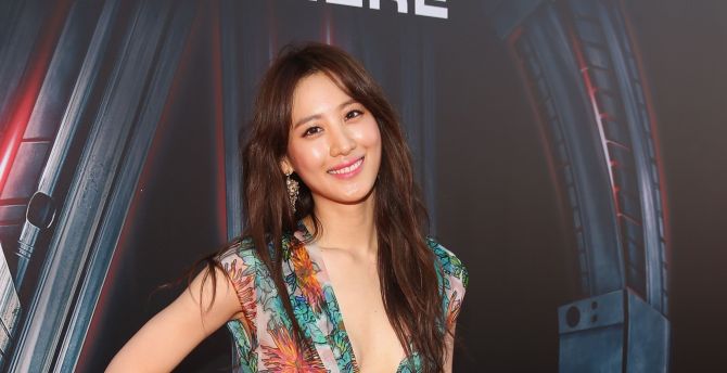 Pretty, smile, actress, Claudia Kim, South Korean actress wallpaper