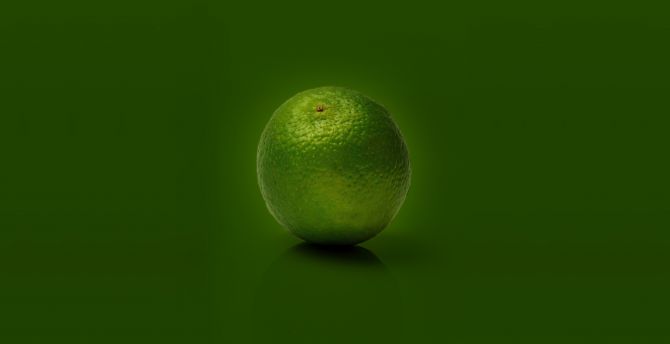 Lemon, green, fruits, portrait wallpaper