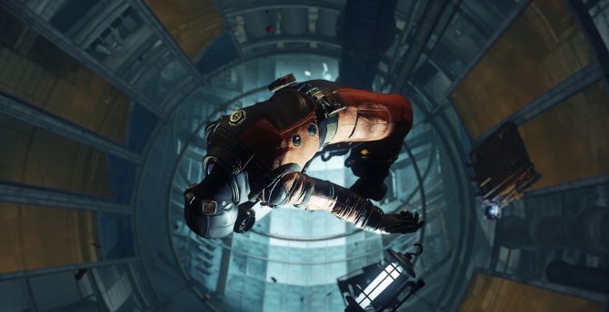 Prey, video game, flight, in space wallpaper