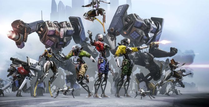 Robo Recall, fighters, video game wallpaper