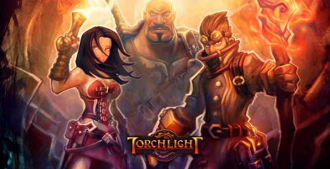 Video game, torchlight, warriors wallpaper