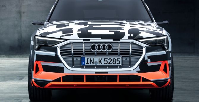 Audi e-Tron prototype, front wallpaper