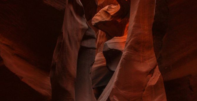 Antelope Canyon, rocks, nature, national park wallpaper