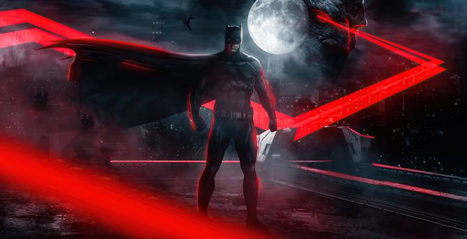 Wallpaper artwork, justice league's batman, superhero desktop wallpaper, hd  image, picture, background, 39142d | wallpapersmug