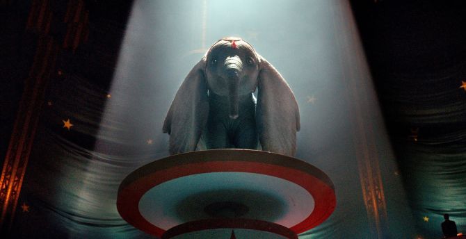 Dumbo, elephant, 2019 movie wallpaper