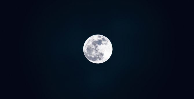 Wallpaper Bright, Full-Moon, Night Desktop Wallpaper, Hd Image, Picture