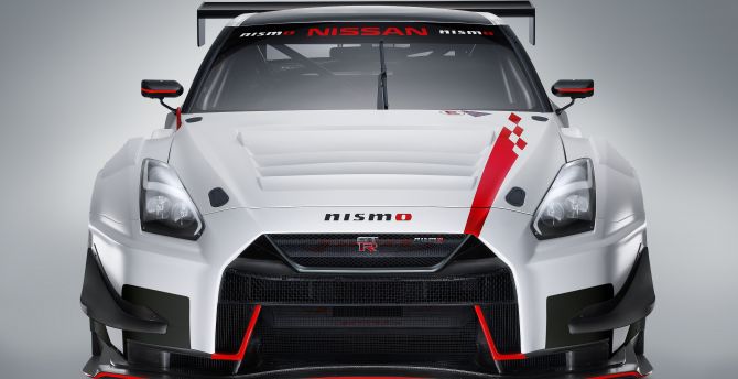 Nissan GT-R Nismo GT3, NISMO, 2018 car wallpaper