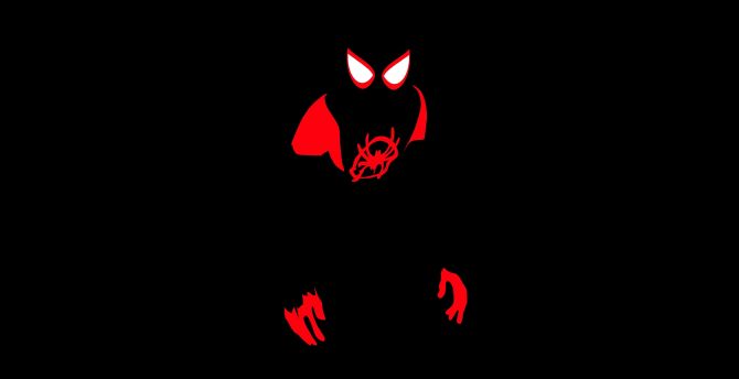 Spider-man, dark artwork, 2020 wallpaper