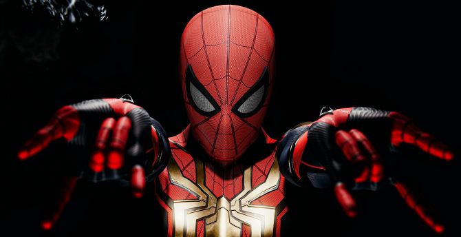 Iron Spiderman Avengers Infinity War Wallpaper ID5497