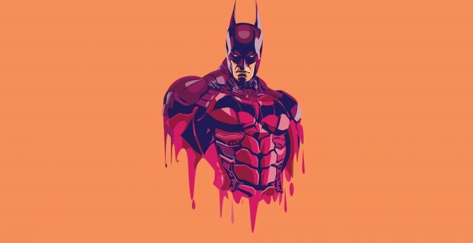 Batman, minimal, 2020 wallpaper