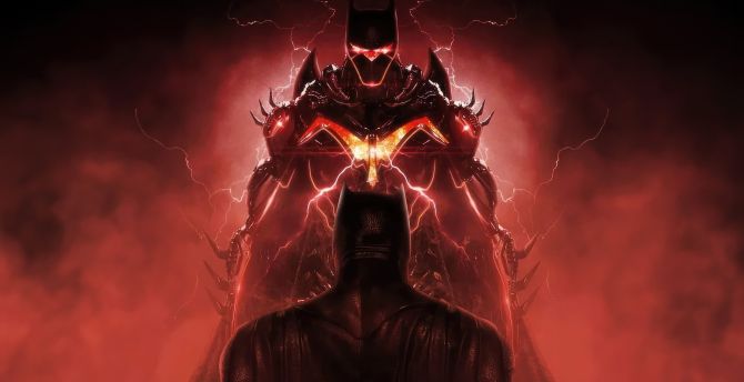 Infernal's Avenger, The Bellbat Armor for Batman, fan art wallpaper