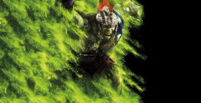 Thor: Ragnarok, movie, Angry Hulk wallpaper