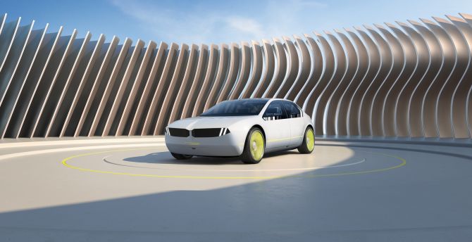 BMW i Vision Dee, 2023, car electric wallpaper
