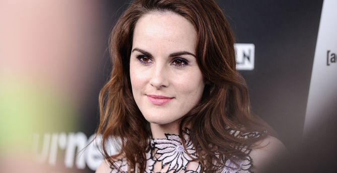 Michelle Dockery, actress and singer wallpaper