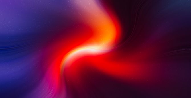 Gradient Light hope, curvy glow, abstraction wallpaper