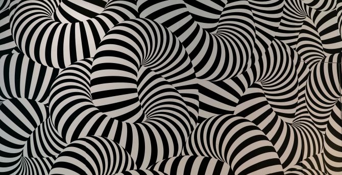 Illusion, stripes, twisting, abstraction wallpaper