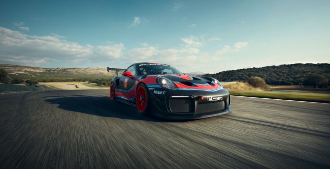 Porsche 911 GT2 RS clubsport, sports car, 2019 wallpaper