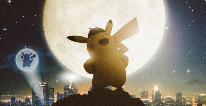 Detective Pikachu, 2019 movie wallpaper