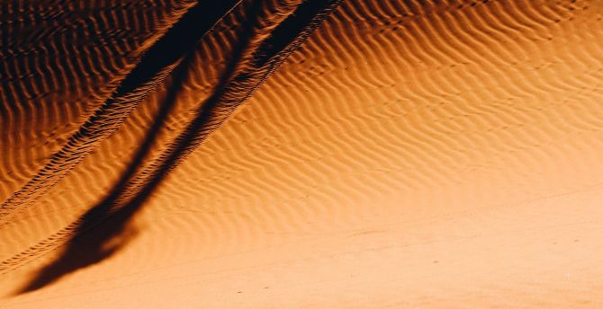 Desert, sunset, sand, Morocco wallpaper