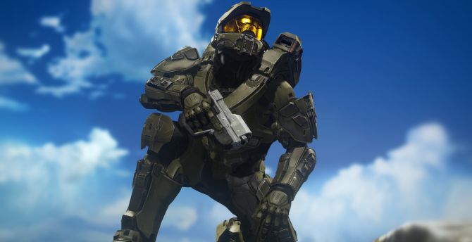 Master Chief, Halo, video game, soldier wallpaper