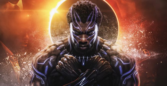 Black Panther, wakanda king, 2020 wallpaper