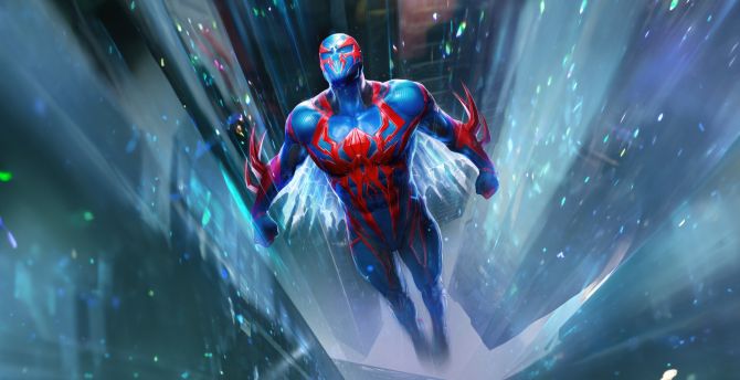 Marvel's Spider-man 2099, fan art wallpaper