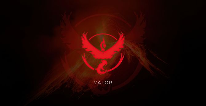 Valor of Pokemon Go, Logo, art wallpaper